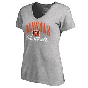 Women's NFL Cincinnati Bengals Victory Script V-Neck T-Shirt